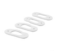 4 Unidades Junta Electrodo Junta Junta Junta 981330 para Vaillant EcoTEC Pro Plus Exclusivo Reparación Caldera Fibra Blanca 70x26.5x3mm