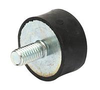 4 unidades M8 rodamientos de goma anti vibración Silentblock Auto Bobinas 4 unidades M8 goma (VD30 x 15 M8 x 15)