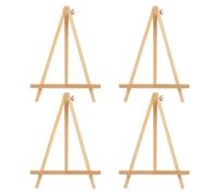 4 Unidades Mini Caballete Madera Para Pintar De Niños Artistas