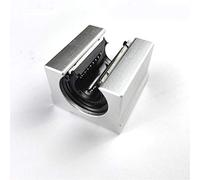 4 unidades profesionales SBR30UU, SBR25UU, SBR20UU, SBR16UU, SBR12UU, bloque de rodamiento de bolas lineal de tipo abierto, enrutador CNC, guía lineal SBR(Sbr12,4 PCS)