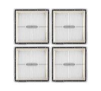 (4 unidades) Q10 S5/Q10 X5 - Filtro HEPA de repuesto compatible con Roborock Q10 S5/ Q10 S5+ / Q10 X5 / Q10 X5+ robot aspirador, filtro sin bolsa, filtro de aspiradora, juego de accesorios