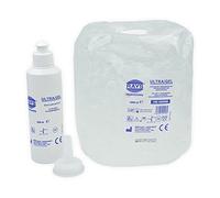 4 unidades Ultra Gel 5 kg con dosificadores 250 ml (ultrasonidos ecografía laserterapia diagnóstica terapias luz pulsada)
