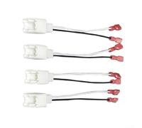 4 unids conector de arnés de cableado de altavoz adaptador de cable para Nissan/para 2004-2019 2006-2018 conector de arnés de cableado de altavoz de radio estéreo de coche para ajuste de fábrica