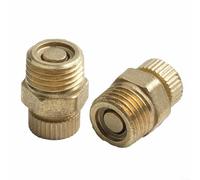4 unids latón compresor de aire válvula de drenaje tornillo bomba silenciosa accesorio para tanque liberación de agua para m10 rosca oro