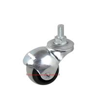 4 unids/lote 1,5 pulgadas 8mm/10mm rueda giratoria esférica de nailon muebles mesa de centro TPR silenciosa(E)
