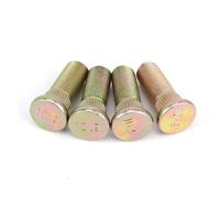 4 unids/lote 10,9 tornillo estriado de acero M12 * 1,25 M10 * 1,25 M8 * 1,25 perno del cubo de la rueda for ATV UTV Buggy Kart piezas de Quad Bike(M 12)