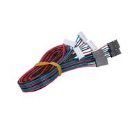 4 unids/lote 1M/2M Línea 2,54 4pin-XH2.0 6pin Cables de conector de Motor de cuatro conductores de dos fases for 42 piezas de impresora 3D de Motor paso a paso(1M 8PCS)