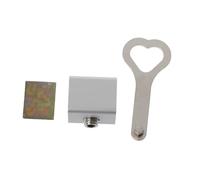 4 unids/lote cerradura de seguridad for ventana móvil cerradura de ventana corredera tope de banda deslizante de seguridad