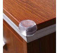 4 unids/lote pelota de goma en forma de L bebé seguridad esquina silicona escritorio mesa transparente suave G2C3 guardias niños Corne protección de borde