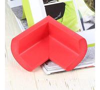 4 Unids/lote Protector de Esquina de Mesa Muebles de Bordes de Esquina para Bebé Protección de Niños Colchoneta Anti Colisión Productos de Seguridad para Bebés, rojo