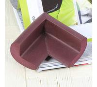 4 Unids/lote Protector de Esquina de Mesa Muebles de Bordes de Esquina para Bebé Protección de Niños Colchoneta Anti Colisión Productos de Seguridad para Bebés, café
