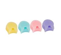 4 Unids/lote Suave Silicona Clarinete Pulgar Resto Cojín 4 Colores Mezclados Cojín reposapulgares para Clarinete