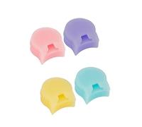 4 Unids/lote Suave Silicona Clarinete Reposapiés Cojín 4 Colores Mixtos Clarinete Reposabrazos Cojín reposapulgares para Clarinete