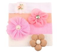 4 unids niños diadema tela diadema adornos para el cabello para niñas pequeñas evento de vestir y uso diario