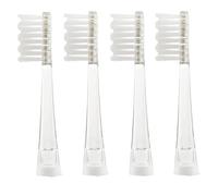 4 Unids/pack Cabezales De Cepillo De Repuesto, Compatibles Con Seago, SG-906/915,SG-612/623/628/621/677,C5/C6/C8/C9,EK6/EK7/EK2 Cabezal De Cepillo De Dientes Eléctrico(4 Pcs transparent)