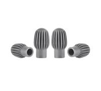 4 Unids/pack Tapas Baquetas Silicona Mangas Tambor Protector Cabeza Tapas Protectoras Silenciosas Para Ejercicio Tambor