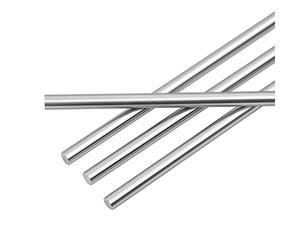 [4 unids/paquete] Guía de eje de varilla de movimiento lineal de 8 mm x 200 mm, barra de acero de 4 piezas de 8 mm para impresora 3D y máquina CNC