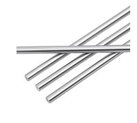 [4 unids/paquete] Guía de eje de varilla de movimiento lineal de 8 mm x 400 mm, barra de acero de 4 piezas de 8 mm para impresora 3D y máquina CNC