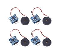 4 UNIDS Piezoeléctrico de Vibración Sensor de Tapping Módulo de Interruptor de Vibración Motores de Vibración Motor Vibrante