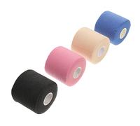 4 Unids Pre Envoltura Espuma de Cinta Atlética con Espuma de Cinta de Envoltura Bajo Envoltura Vendaje Preponente Cinta Deportiva para Mujeres Y Hombres (Color Mixto)
