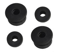 4 unids radiador de goma montaje buje ojales para Honda Crv Civic Accord superior inferior soporte kit negro piezas de repuesto