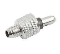 4 unids reemplazo de válvulas de tubo de bicicleta para Dunlop válvula Alemania válvula acero inoxidable bicicleta tubo piezas para control de presión de aire