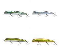 4 unids señuelos de pesca crankbait Hardbaits agua dulce Leurres 125mm 15g lápiz LOTS538