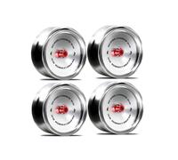 4 Unids/Set 1.9 Pulgadas Metal Retro Espejo Cubo de Rueda para SCX10 -4 RC Accesorios de Modificación de Coche Universal B