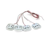 4 unids/set 902 Mini Sensor de peso puente completo/medidor tensión medio pesaje electrónico 30kg/50kg celda de carga(10kg)