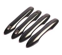 4 Unids/set ABS Fibra De Carbono Cubierta Manija Puerta Exterior Coche Accesorios Adornos Para Toyota Para Camry 2018-2020
