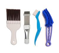 4 Unids/Set Aleta De Radiador Peine Reparación Aire Acondicionado Cepillo Condensador Refrigeración Herramienta Evaporador