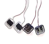 4 unids/set báscula corporal electrónica en miniatura 5kg Sensor de peso medidor tensión resistiva tipo medio puente Mini pesaje celda de carga(3kg)