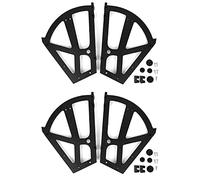 4 Unids/set Bisagra para Cajón de Zapatos,Bisagras de armario de almacenamiento, para zapateros, con bastidor de dos capas, accesorios de repuesto para estante de zapatos