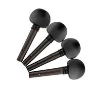 4 unids/set clavijas de afinador de violín de madera negra tamaño 4/4 3/4 1/2 1/4 1/8 accesorios de violín piezas y accesorios violín (Size : 1/8)