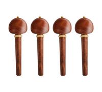 4 Unids/set Clavijas De Violonchelo Caoba Parte Sintonizadores Afinación Ejes Caída Ejes Violonchelo