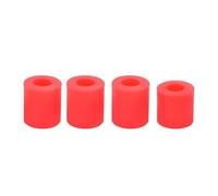 4 unids/set columna niveladora de cama caliente nivelador de plataforma espaciadora sólida de silicona for piezas de impresora 3D CR-10/CR10S CR-X Ende-3(Red 1short 3long,5 Set)