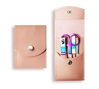 4 unids/set cortaúñas conjunto cremallera cortaúñas manicura archivo oreja selección ceja clip uñas tijeras cuidado de uñas kit de herramientas, ACE126