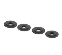 4 unids/set cuchilla de corte, herramientas de corte de rueda de alta dureza duraderas, acero de aleación de repuesto para tubo de cabeza de cortador de tubo de bicicleta
