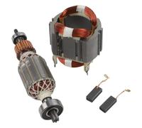 4 unids/set estator de Rotor y cepillo de carbón 6,5x11x25mm aplicable for HR4003C HR4013C HR4001CX HR4011C HR4001C 513888-4 625758-6