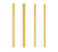 4 Unids/set Herramientas de Joyería Ajustador de Anillo de Base en Tensor de Anillo de Color Dorado Herramienta de Cambio de Tamaño Protector de Joyería Ajustador en de 3/5 mm
