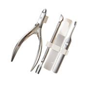 4 unids/set juego de recortadores uñas pinzas cortaúñas acero herramienta eliminación armadura