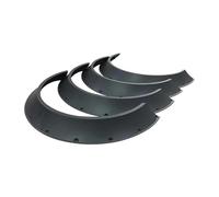 4 Unids/set Universal Flexible Guardabarros Rueda Acampanada Ceja Guardabarros Rueda Protector De Arco Ensanchado Decorativo FRTRGVUVXP