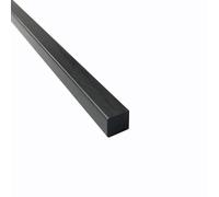 4 varillas de fibra de carbono cuadradas sólidas de 500 mm, 5 x 5 x 500 mm, de grado industrial(2x2x500mm)
