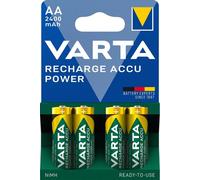 4 VARTA Aa Recarga Accu Potencia Baterías LR6 2400mAh Nimh Mignon 4BL 1.2V Nuevo