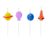 4 Velas de cumpleaños - Space Party