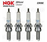4 Velas Ngk Cr9E Kawasaki Zx-10R Ninja 1000 1987 > 1990