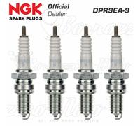 4 Velas NGK DPR9EA-9 HONDA VF 1000 F2 BOL D'OR 1000 1985 - 1985