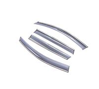 4 Viseras Compatible con Ventanas de Coche Compatible con Ford Mondeo MK4 Fusion Saloon 2014-2022, toldos, Protector de Lluvia, ceja, Deflector, Adhesivo, Accesorio