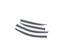 4 Viseras Compatible con ventanilla de Coche Compatible con Nissan NP300 Navara D23 2015-2022 Tekna, Accesorios Compatible con Lluvia y Cejas.