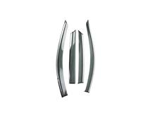 4 Viseras for Ventana Compatible con Fiat Freemon 2009-2020 2015 Dodge JC Journey, protección contra el Viento, la Lluvia y el Sol, Accesorios for Coche.